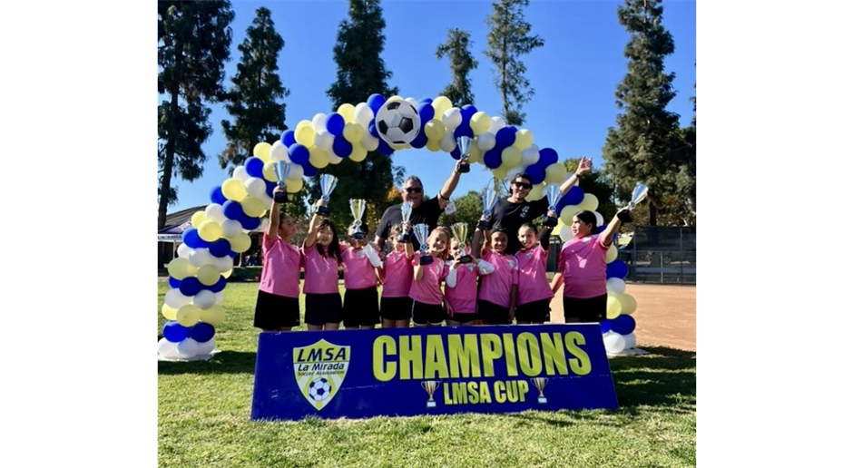 GIRLS U10 - FALL 2024 LMSA CUP CHAMPIONS