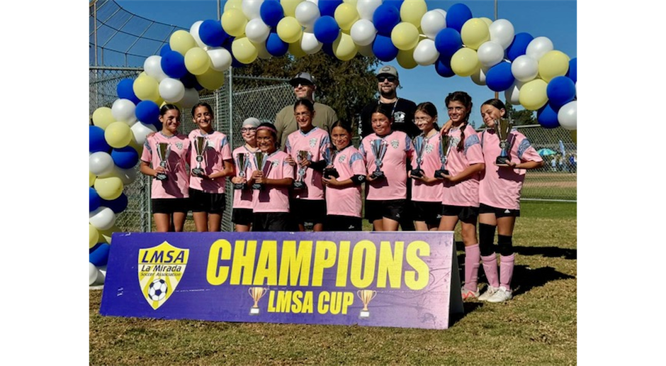 GIRLS U12 - FALL 2024 LMSA CUP CHAMPIONS